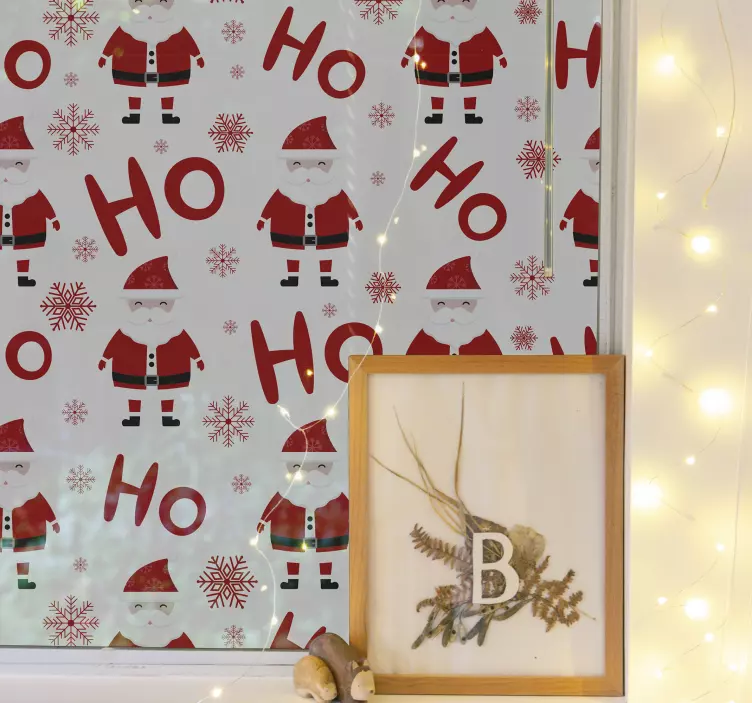 Christmas sticker santa claus figures - TenStickers