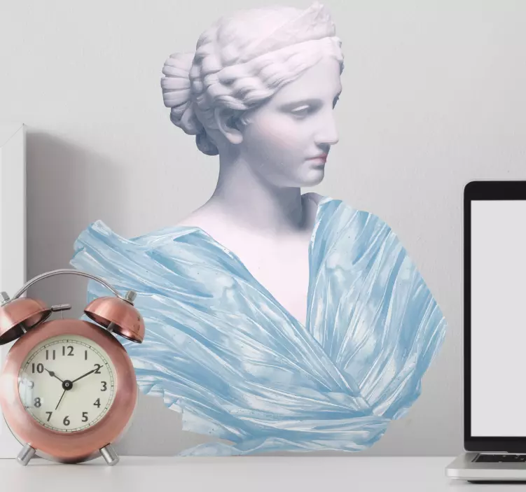 Classical Female Bust wall decal - TenStickers