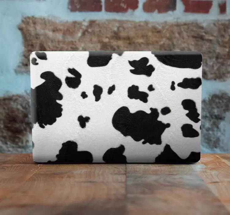 Cow Print Pattern laptop skin - TenStickers