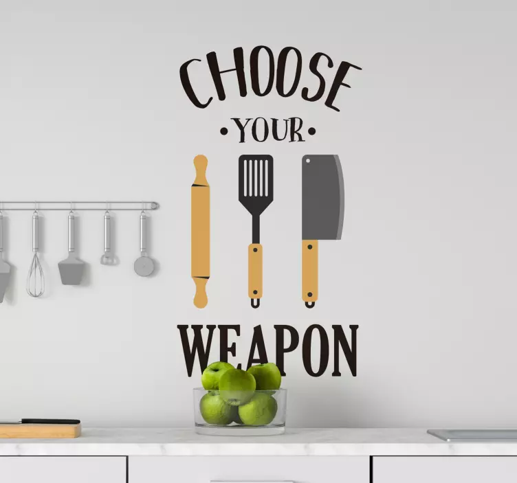 Cuisine wall sticker pick your style - TenStickers