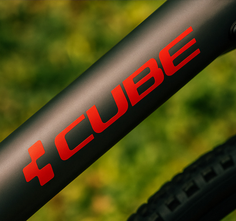 Customized bicycle emblem bike sticker - TenStickers