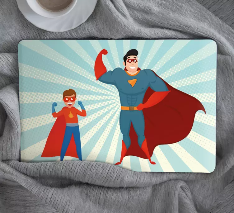 Dynamic Hero Pairs laptop skin - TenStickers
