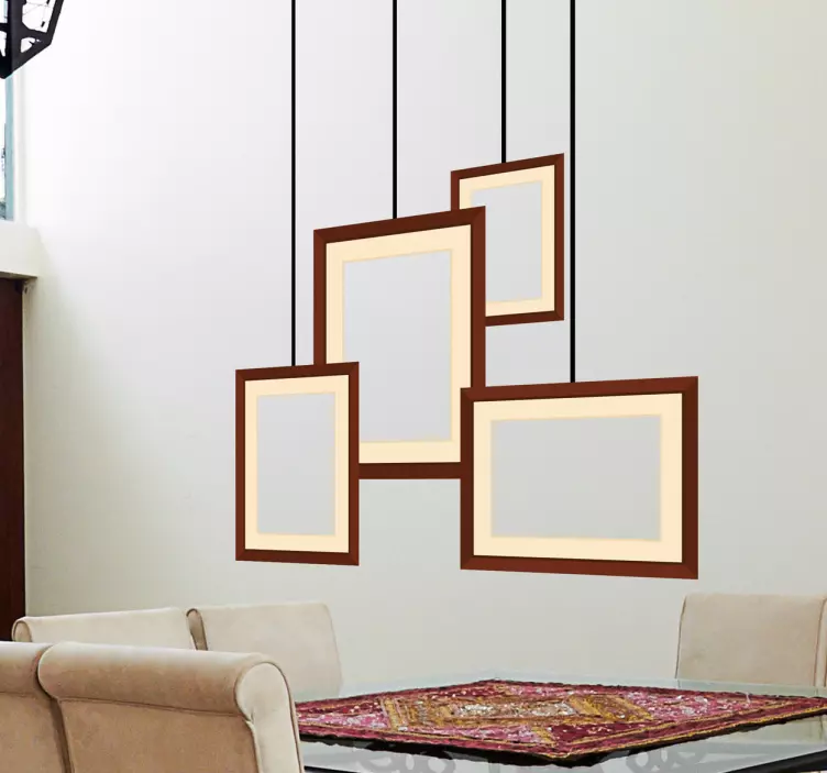 Exposition Frames Sticker - TenStickers