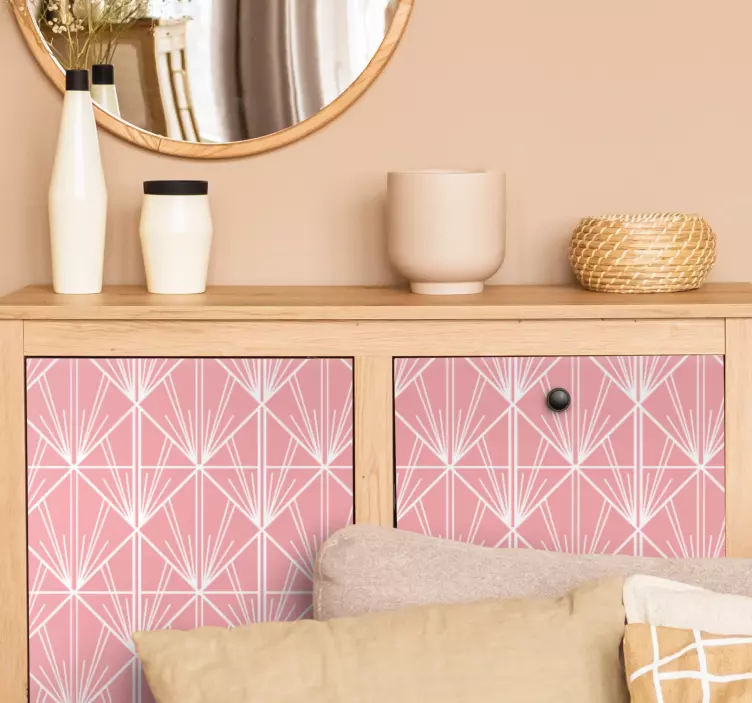 Geometric Arrangement Concept decoration wall sticker - TenStickers