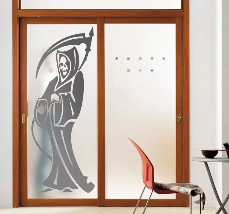 Grim Reaper Wall Sticker - TenStickers