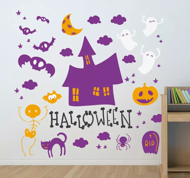 Halloween Wall Sticker - TenStickers