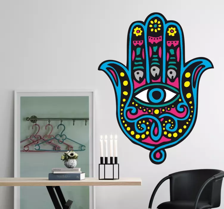 Hand of Fatima Wall Sticker - TenStickers
