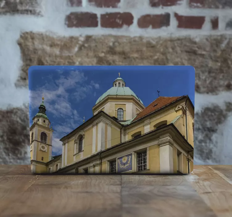 Historic Building Architecture laptop skin - TenStickers