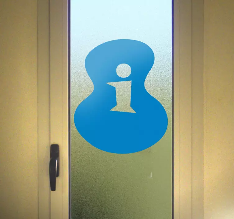 Information Point Wall Sticker - TenStickers