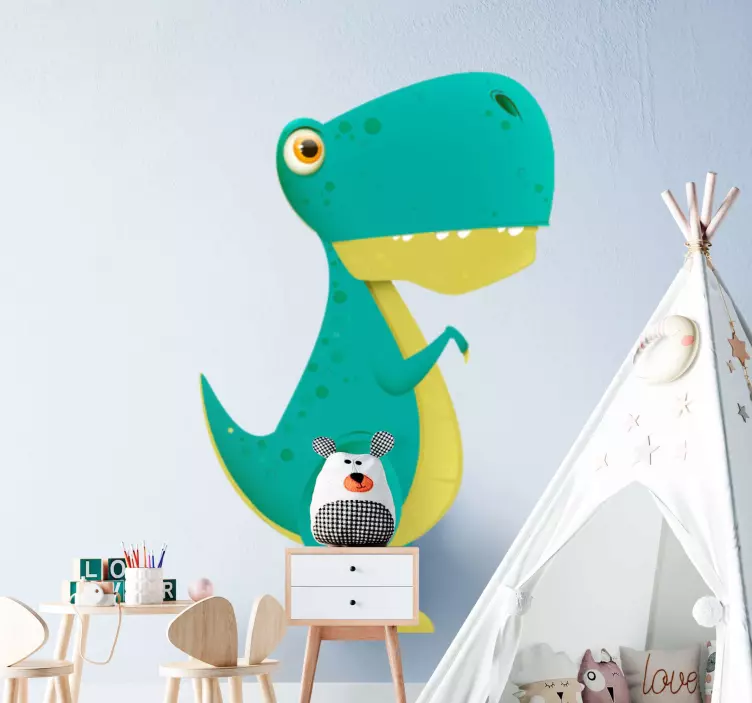 Kid's sticker playful dinosaur toy - TenStickers