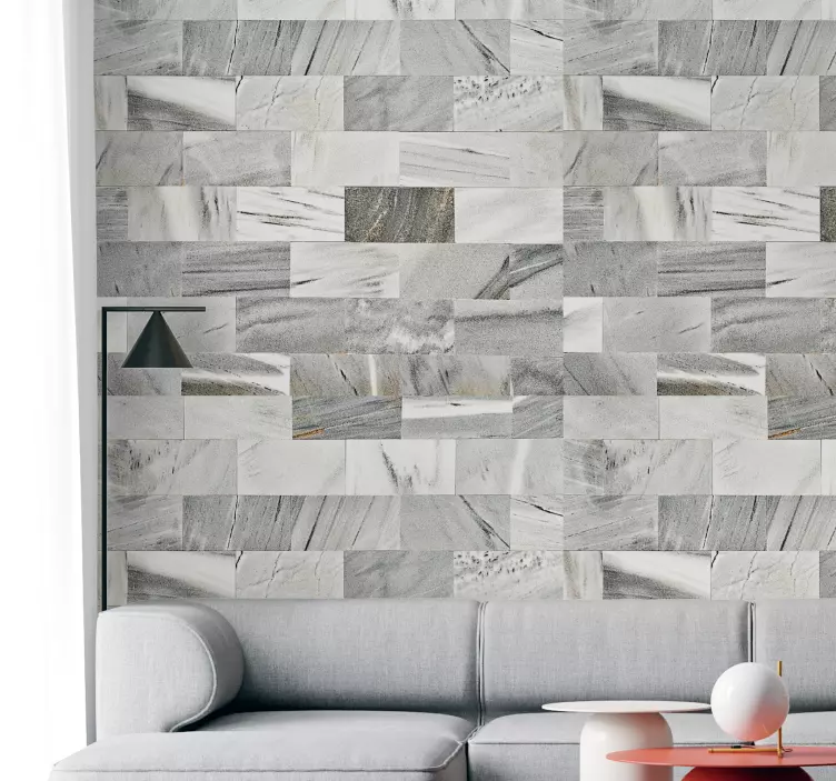 Marble texture wallpaper - TenStickers