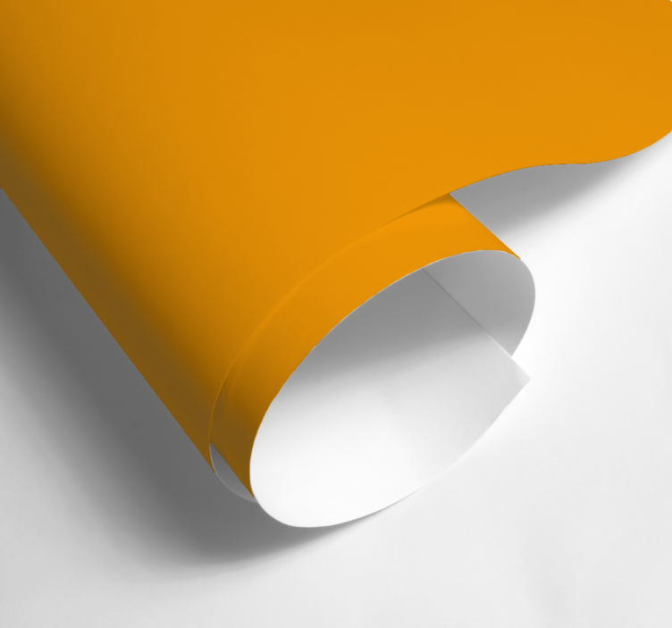 Matte Yellow plain sticker - TenStickers