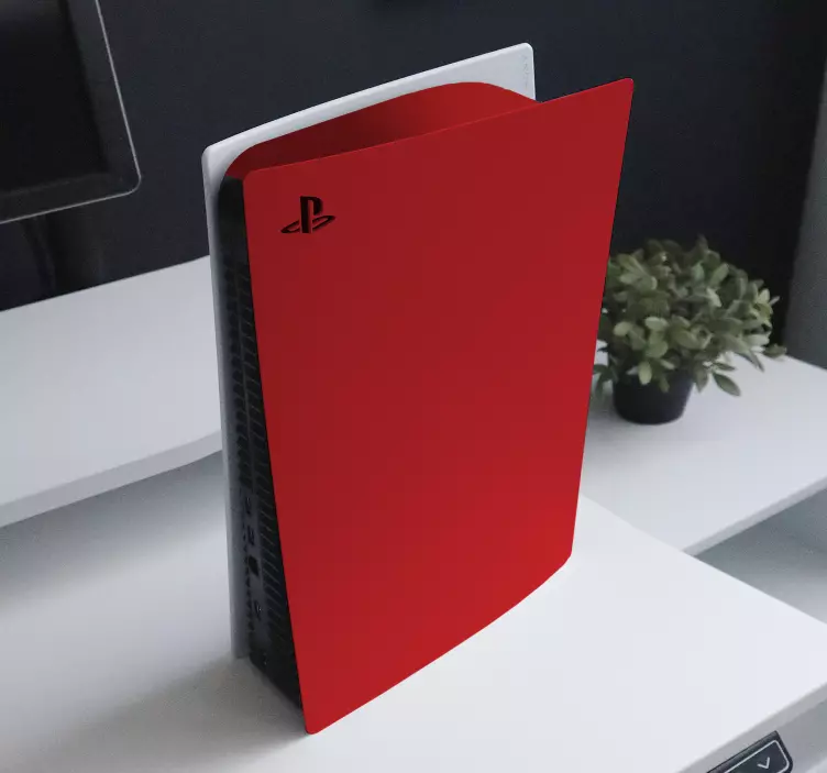 monocolor skin PS5 stickers - TenStickers