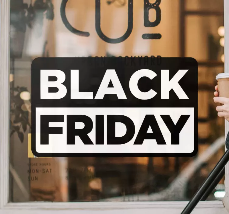 Promotional Sale Alert shop window sticker - TenStickers