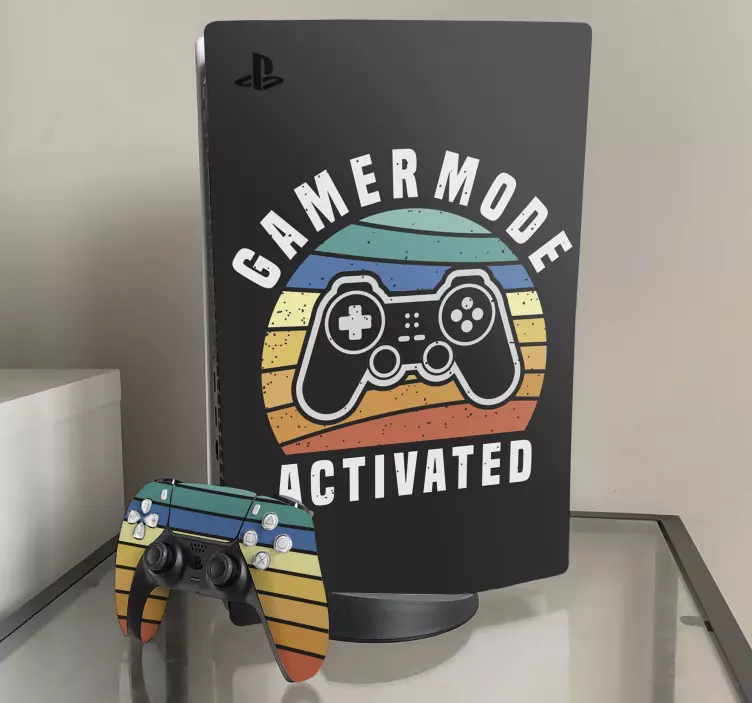 Ps5 skin gamer mode engaged - TenStickers