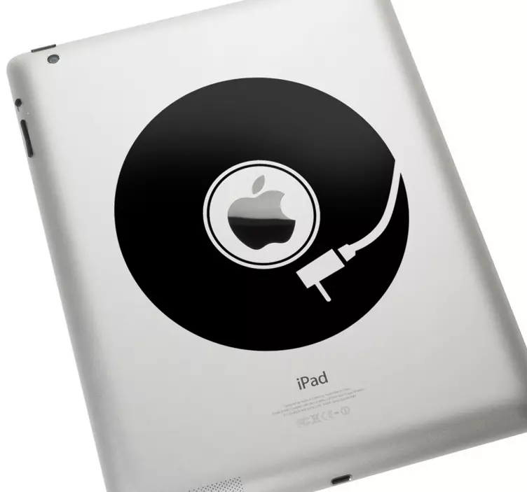 Record Vinyl MacBook & iPad Sticker - TenStickers