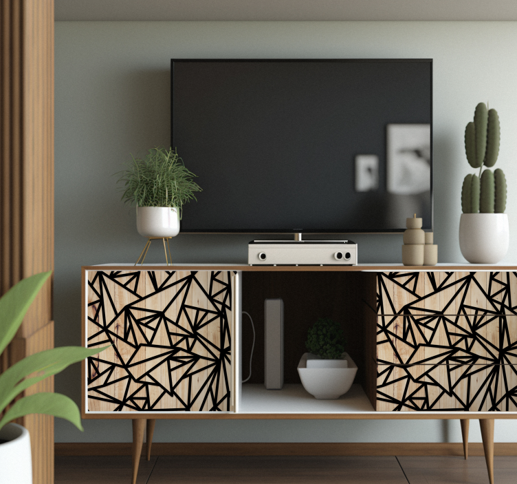 scandinavian "malaika" furniture decal  3600 - TenStickers