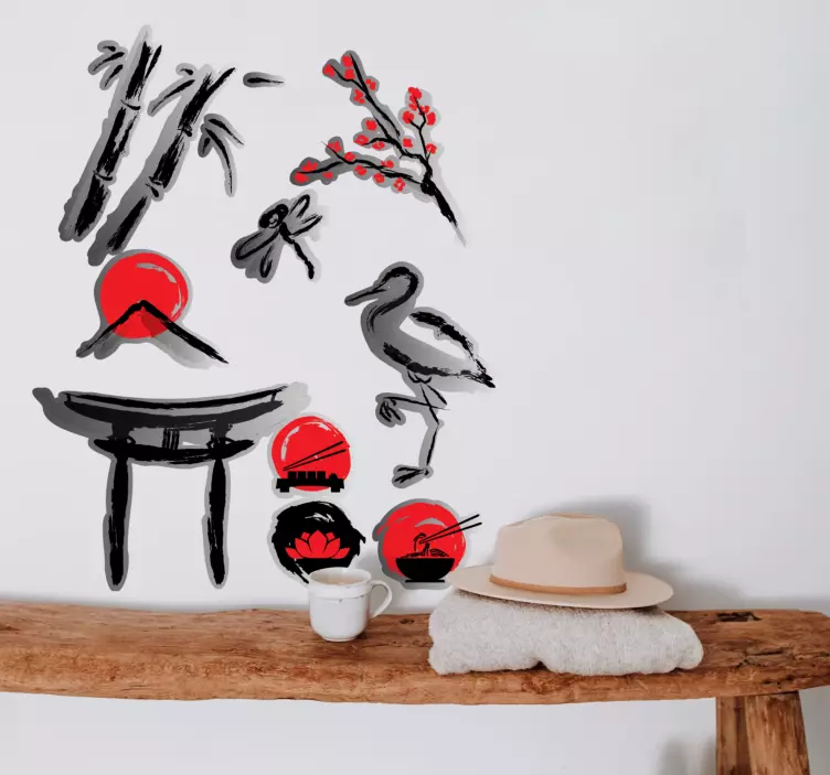 Serene Nature Elements politics stickers - TenStickers