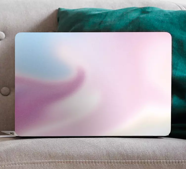 Soft Gradient Swirl laptop skin - TenStickers