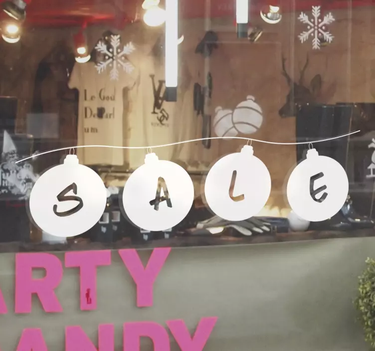 Sticker baubles UK - TenStickers