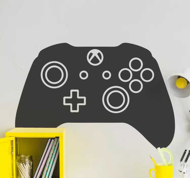 Video game sticker in gaming controller shape - TenStickers
