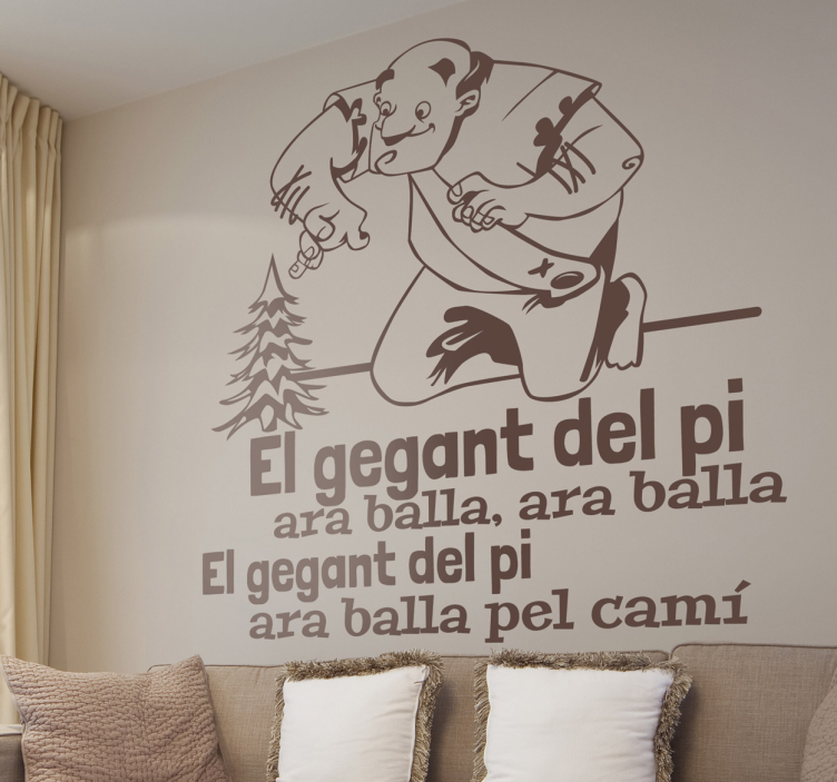 Vinilo infantil gegant del pi nursery rhyme wall sticker - TenStickers