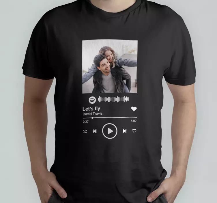 Spotify best friend tribute mother and daughter t-shirts - TenStickers