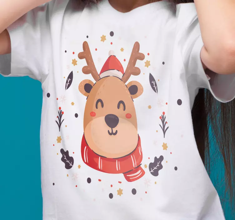 Christmas deer Christmas shirt - TenStickers