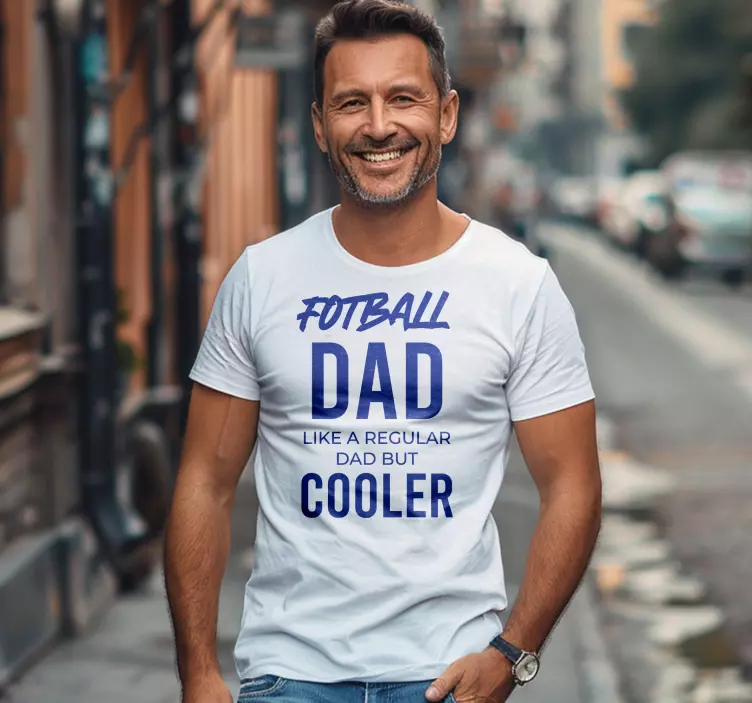 Cooler dad custom t-shirt - TenStickers