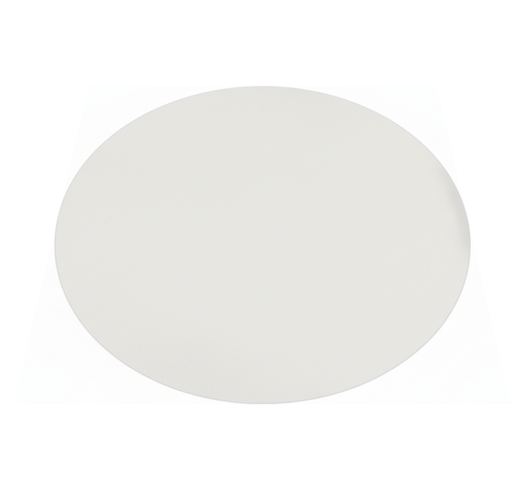 Living room vinyl rug simple cloud dancer - TenStickers