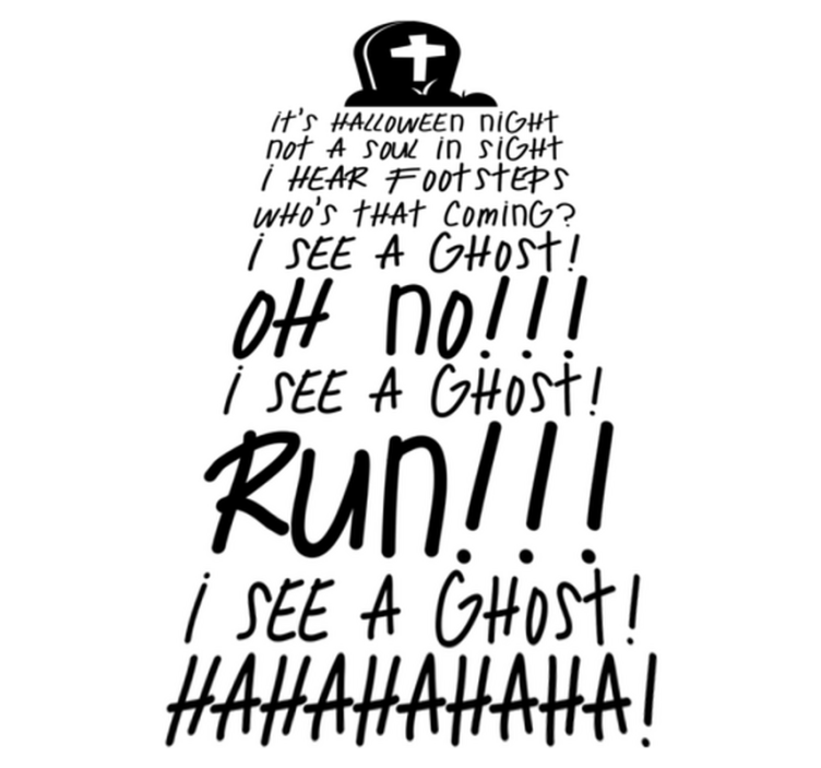 Halloween vinyl rug - monster mash - TenStickers