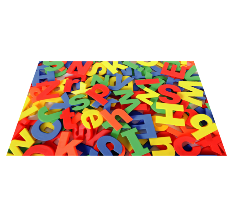 Alphabet Puzzle Play abc carpet - TenStickers