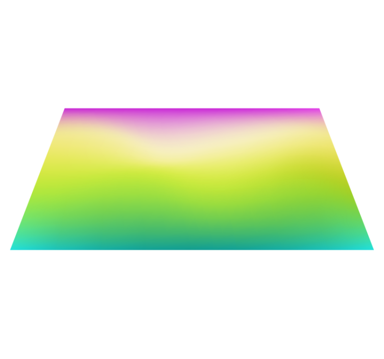 Colorful Gradient Shade textured vinyl rug - TenStickers