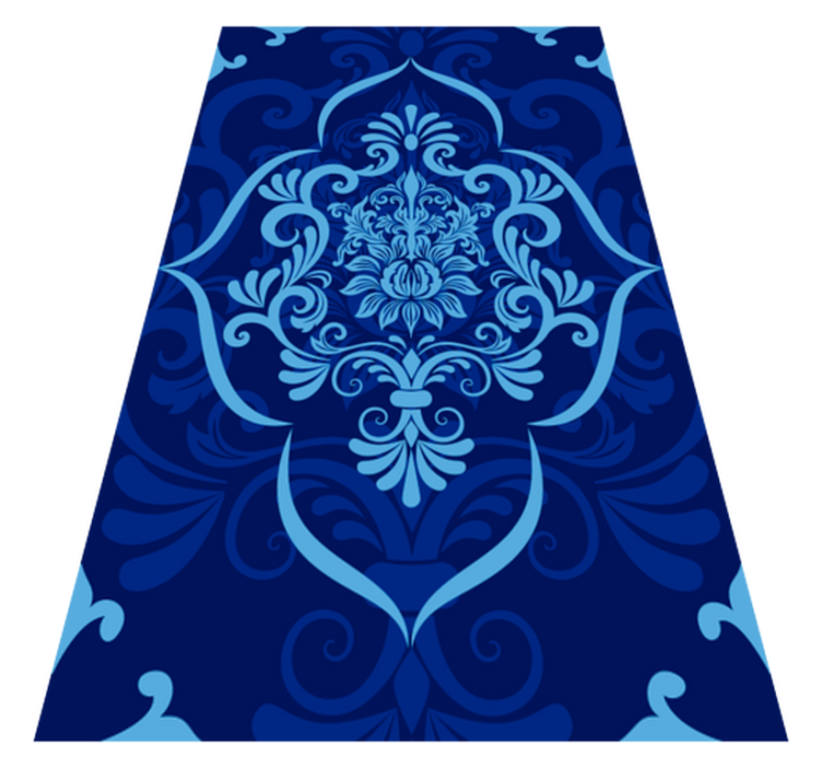 Intricate Mandala Elegance mandala vinyl rug - TenStickers
