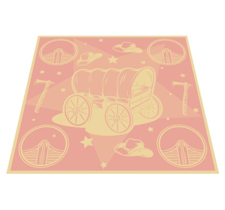 Baby Nursery Motifs nursery vinyl rug - TenStickers