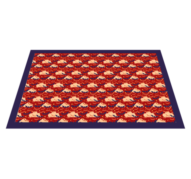 Safari Adventure animal vinyl rug - TenStickers