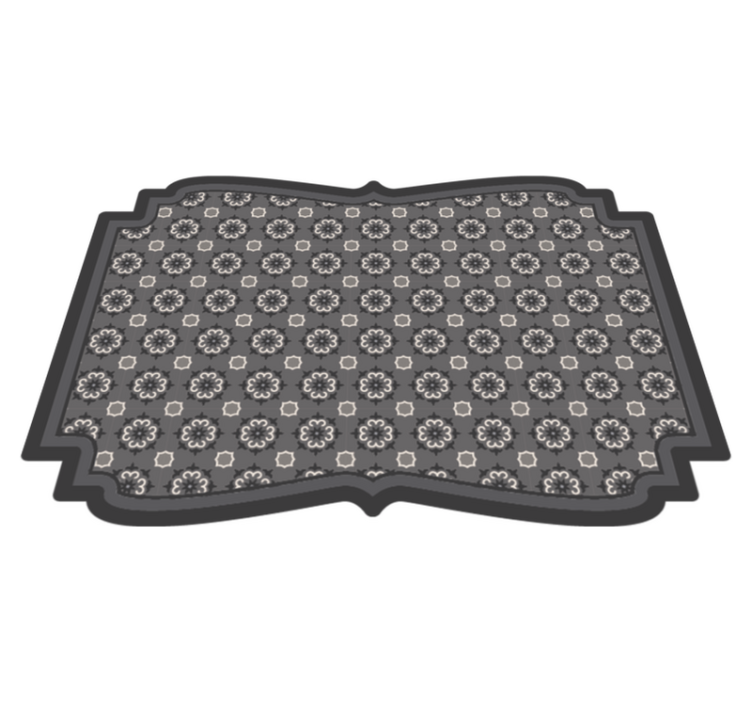 tile motif tile carpet vinyl - TenStickers