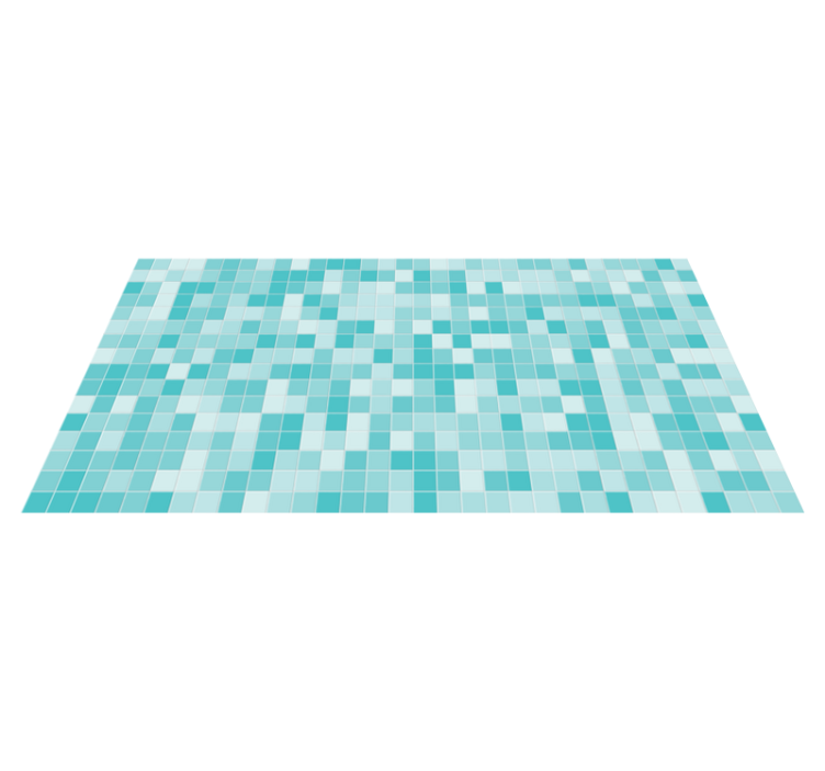 pool texture tiles modern rug - TenStickers