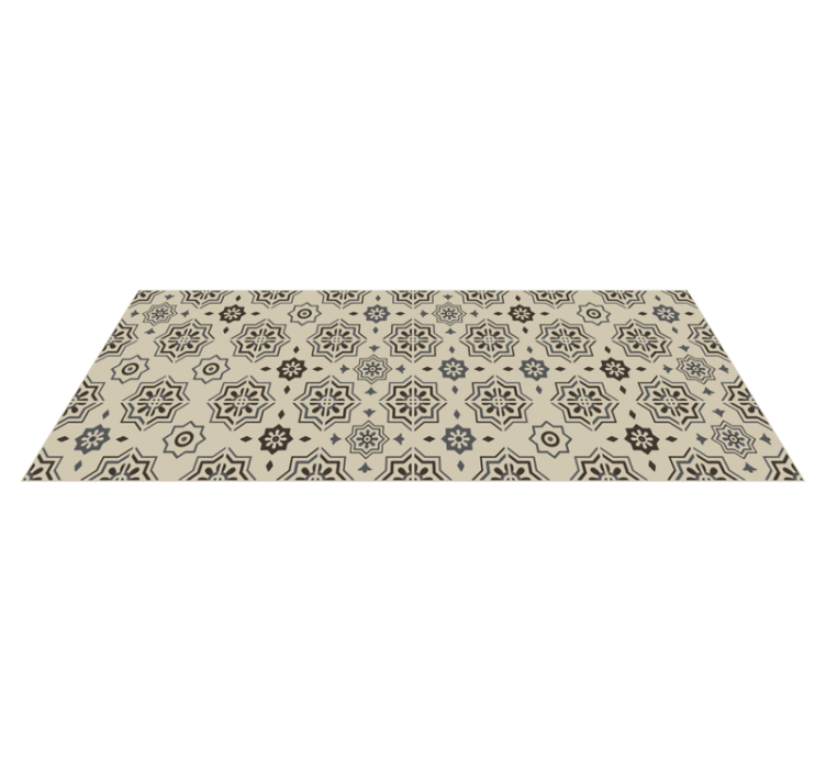 Vintage floral  rug modern rug - TenStickers
