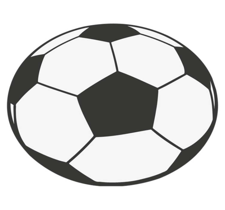 Soccer Sphere game vinyl rug - TenStickers