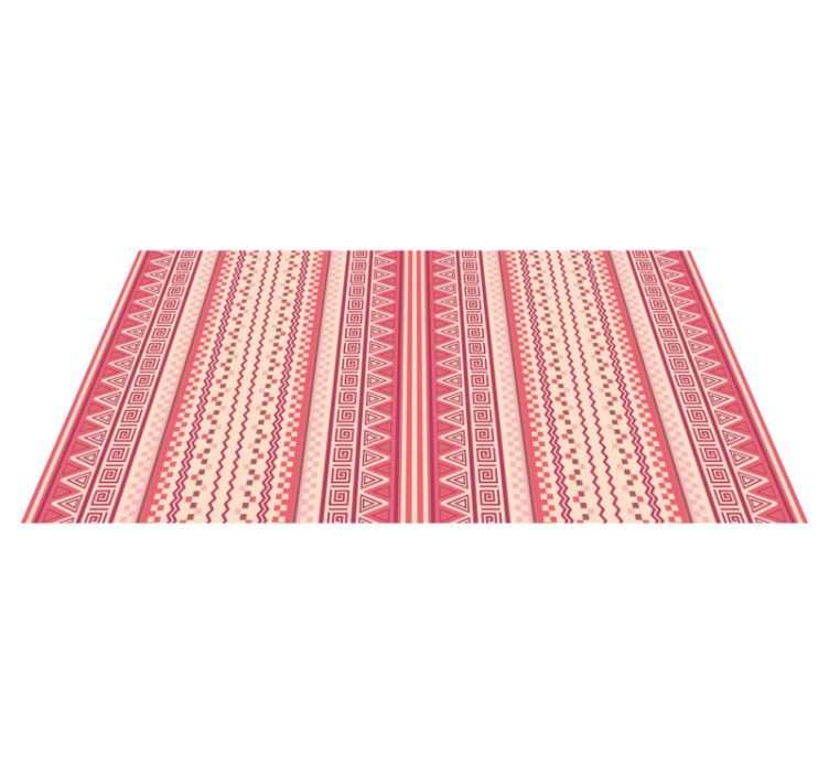 Classic red stripes stripes carpet - TenStickers