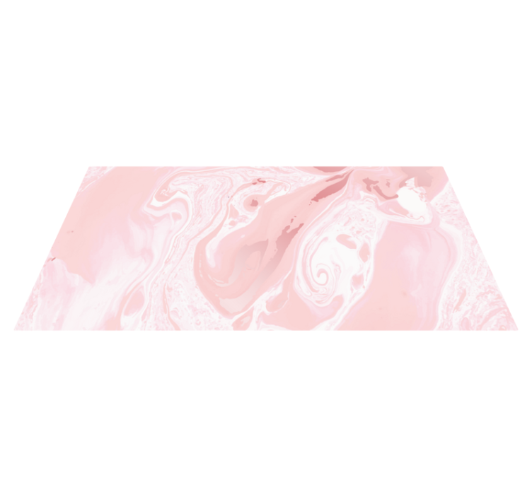 Pink Swirl Pattern marble vinyl rug - TenStickers