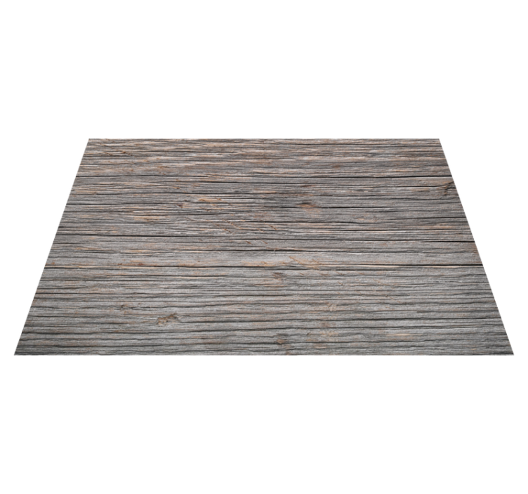 Aged Timber Surface wood effect vinyl rug - TenStickers
