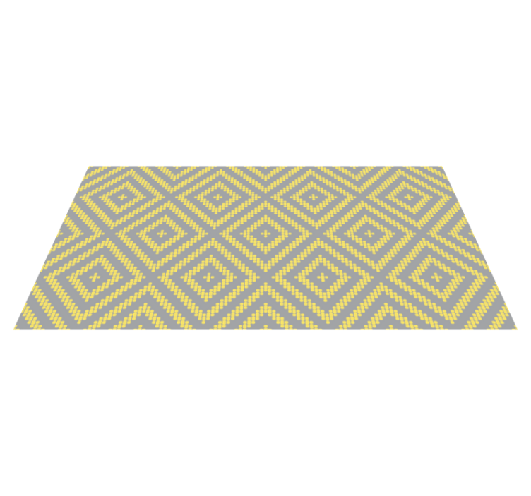 Pantone rhombesus geometric rugs - TenStickers