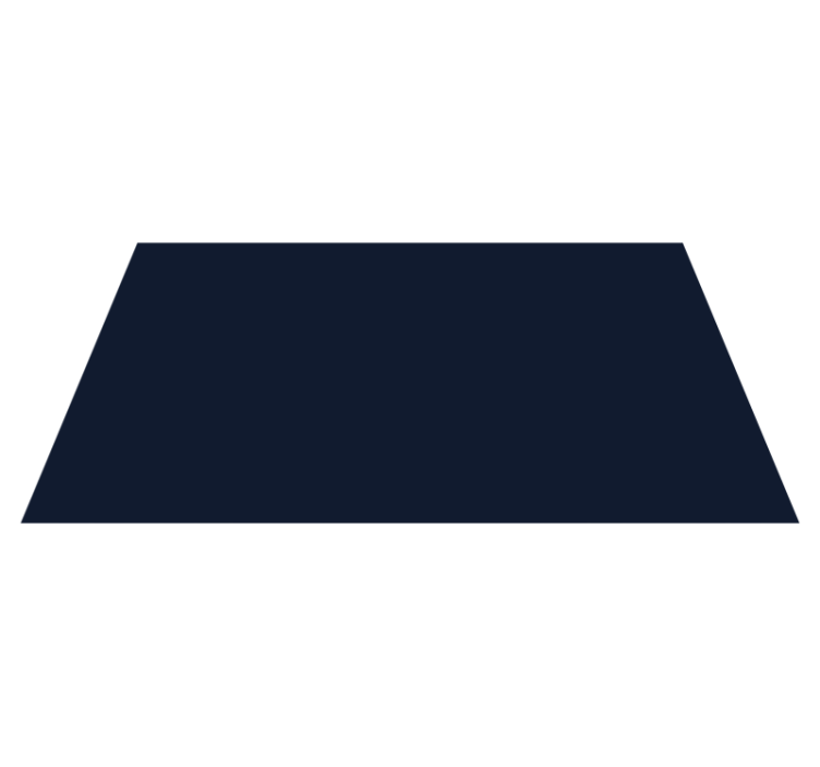 DEEP NAVY BLUE minimal vinyl rug - TenStickers