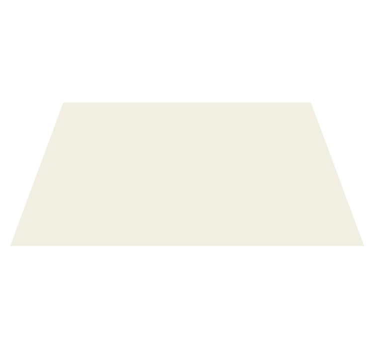 Soft White Canvas living room vinyl rug - TenStickers