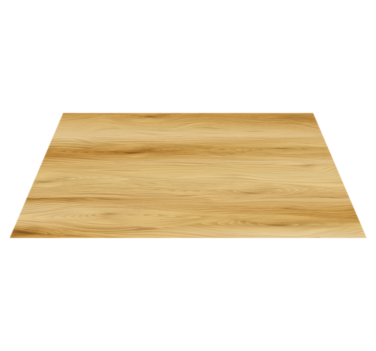 Simple texture wood effect vinyl rug - TenStickers