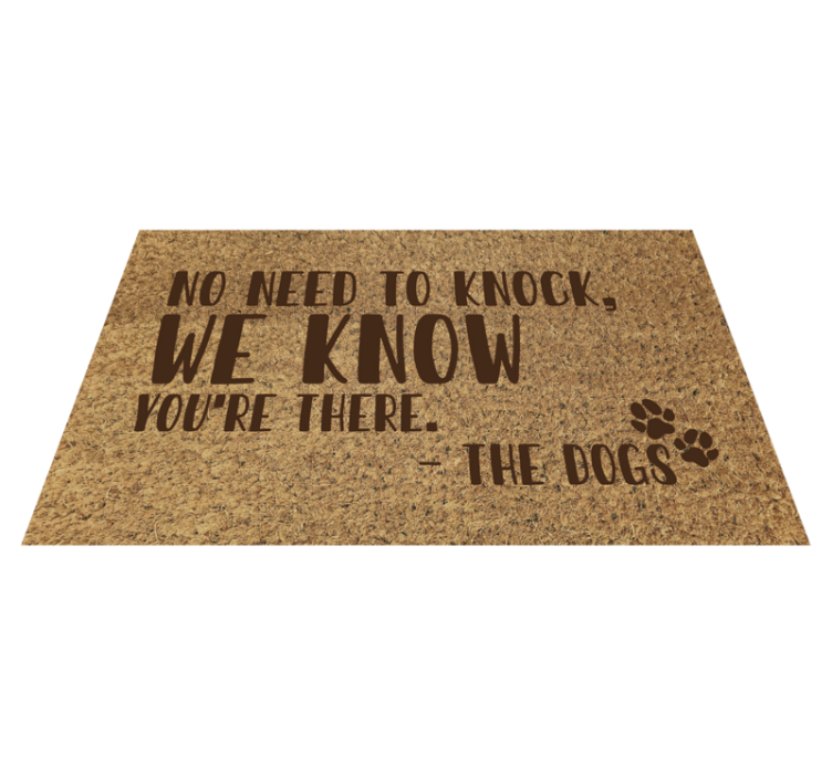 No need to knock entrance hall tiles - TenStickers