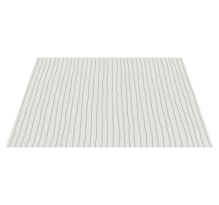 Linear Monochrome striped runner rug - TenStickers