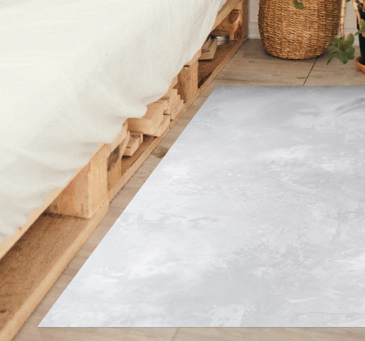 Light grey concrete stone vinyl rug - TenStickers